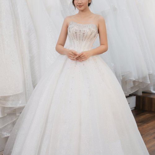 VÁY CƯỚI LUXURY L16