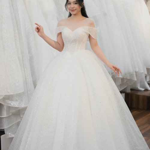 VÁY CƯỚI LUXURY L17