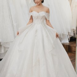 VÁY CƯỚI LUXURY L23