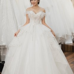 VÁY CƯỚI LUXURY L24