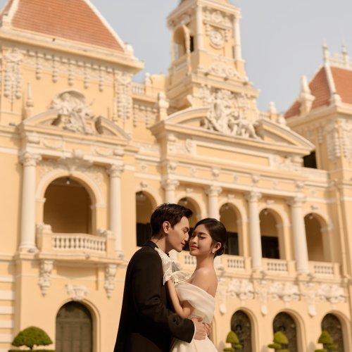 Ngoại cảnh Sài Gòn - View Nhà hát Thành phố